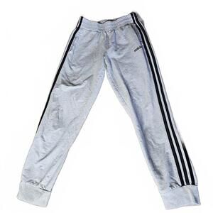 Adidas Sweatpants with Black Stripes